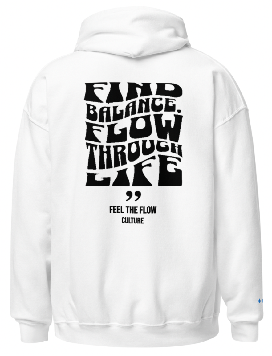 FTFlow Ice white Hoodie