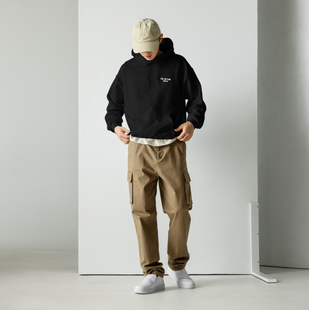 FTFlow Space black Hoodie
