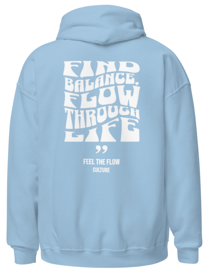 FTFlow Light blue Hoodie